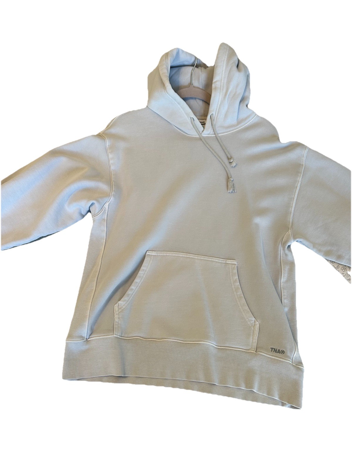 Aritzia TNA Sweatfleece Sweatset Light Blue