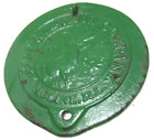 Vintage Pat. 1893 Cast Iron John Deere Planter Box Lid Man Cave Farm Collectible