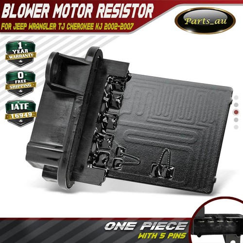 Blower Motor Resistor for Jeep Wrangler TJ 20022006 Cherokee KJ 0207