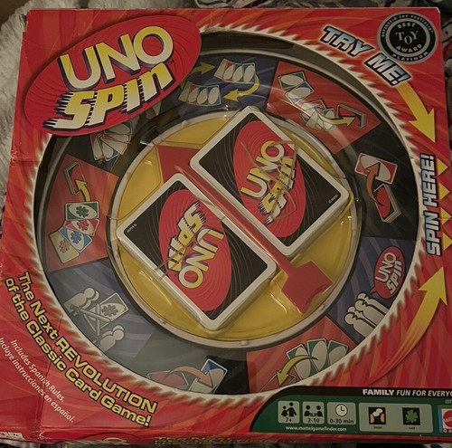 2005 Mattel UNO SPIN Next Revolution Damaged Box - Picture 1 of 2