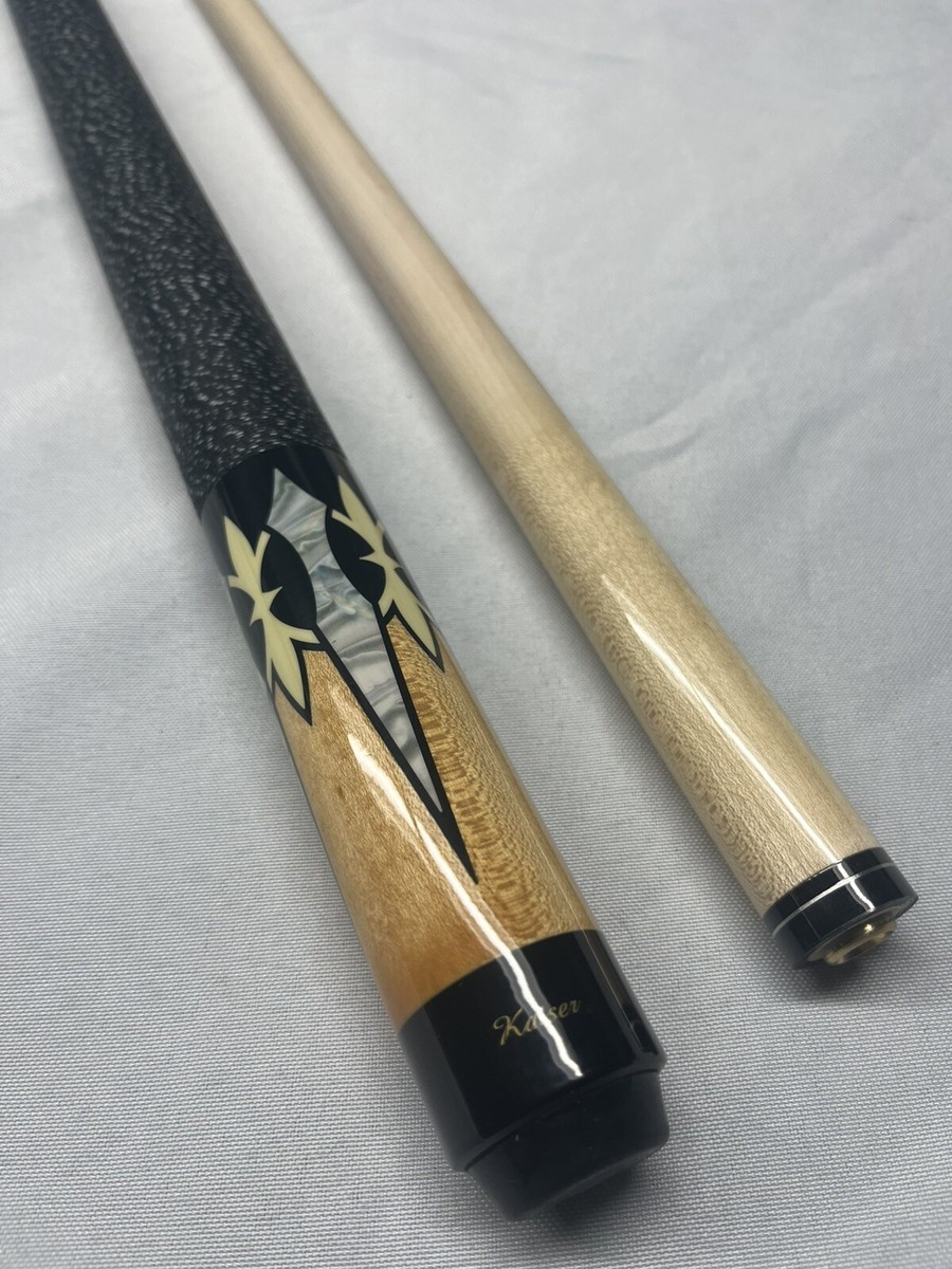 Kiaser Pool Cue Maple Shaft 2 Piece Playing Stick K244D | eBay