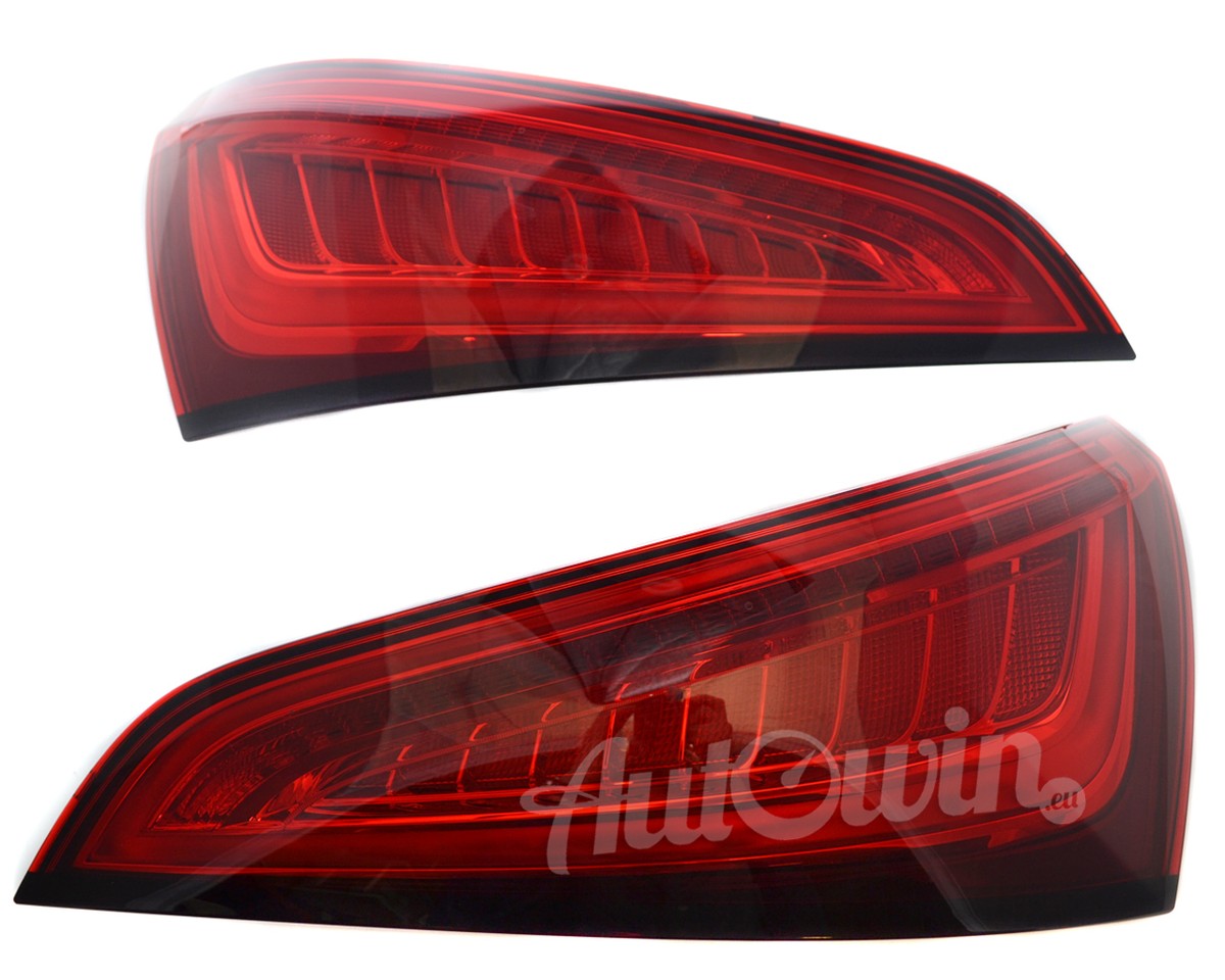 中古 アウディ Q5 後期 2012-2017 LEDテールライト 左右セット