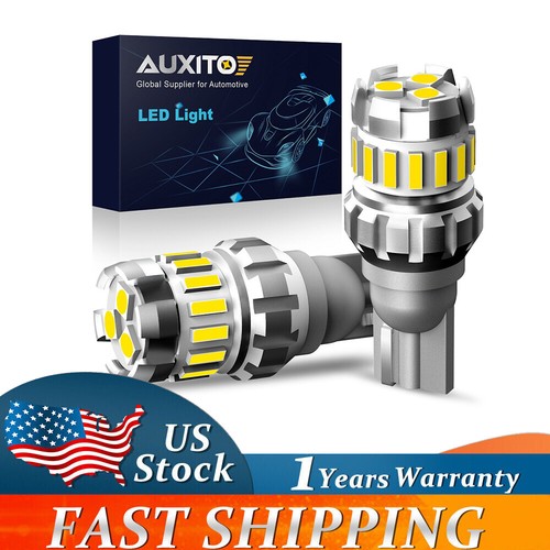 AUXITO LED Reverse Back Up Light Bulb 921 912 W16W T15 906 916 White Light Set