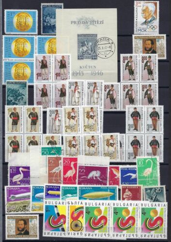 EUROPE 1900 1980 COLLECTION OF 500 +MOSTLY MINT NEVER HINGED FEW USED MANY TOPIC - Picture 2 of 9