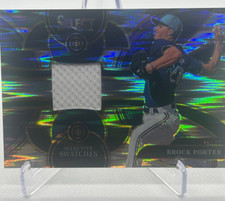 2024 Panini Select Selective Swatches Brock Porter #SS-BP Flash Prizm (MEM, RC)