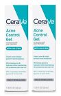 New! 2X! CeraVe Acne Control Gel Salicylic Acid Acne Treatment 1.35oz new boxed