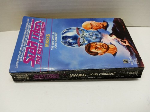 Star Trek The Next Generation #7: MASKS by John Vornholt 1989 Paperback - Picture 4 of 7