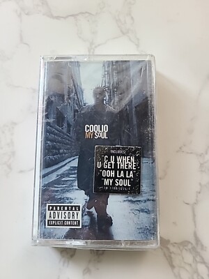 COOLIO My Soul 1997 NEW SEALED Cassette Tape Original PA Explicit Version