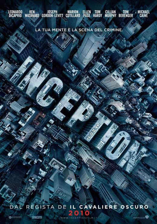 INCEPTION Movie POSTER 27x40 Italian Leonardo DiCaprio Ken