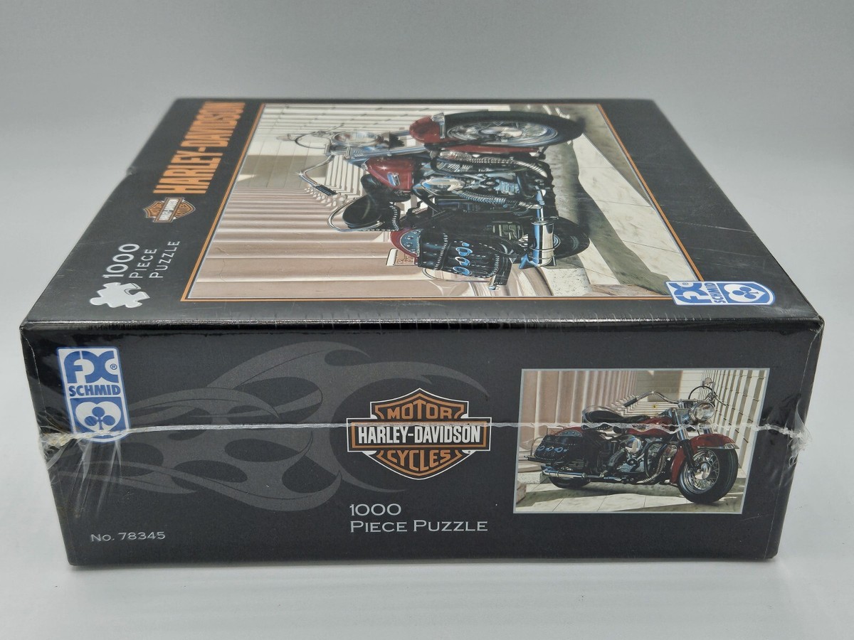 Schmid Harley Davidson 1000 Piece Puzzle San Fran Pan
