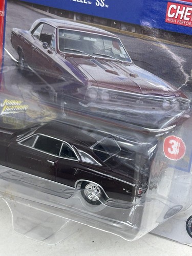 2005 JOHNNY LIGHTNING BOB BURKO'S 1965 CHEVY II NOVA SS HIGH PERFORMANCE NEW ON - Picture 4 of 4