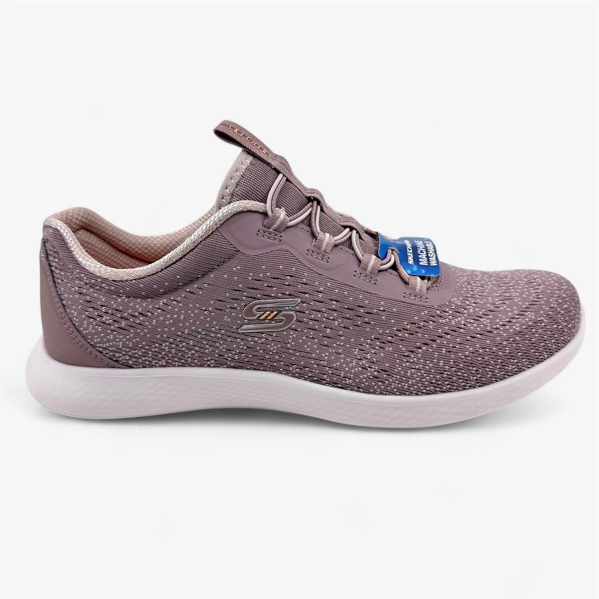 Skechers Vapor Foam Lite Revolve Mauve Womens Wide Athletic Sneaker