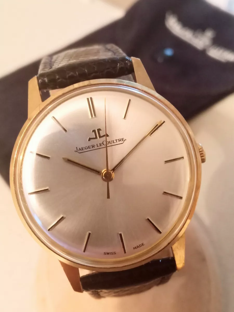 18k gold vintage jaeger lecoultre watch clearance