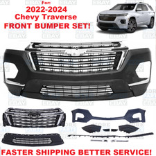 FOR 2022 2023 2024 Chevy Traverse  Front Bump...