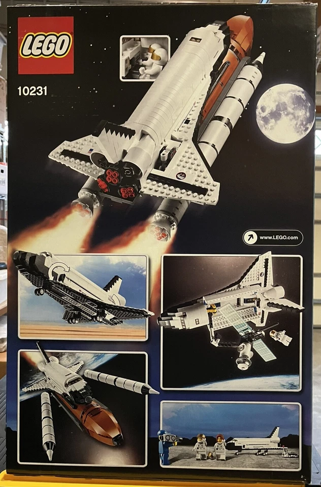 LEGO 2011 Creator Expert #10231 Shuttle Expedition nuevo retirado sellado Foto 2 de 4