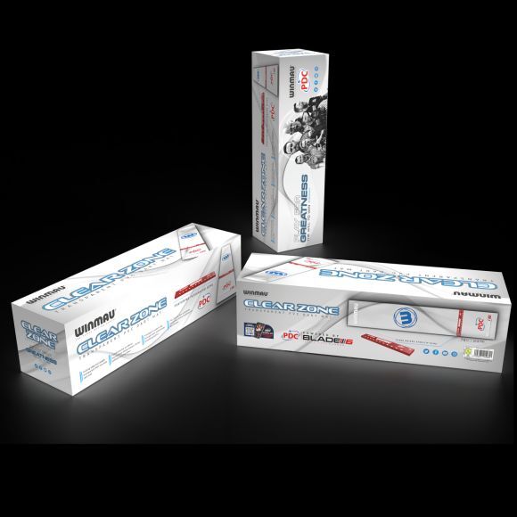 Winmau PDC Clearzone PVC Dart Mat with Integrated Oche