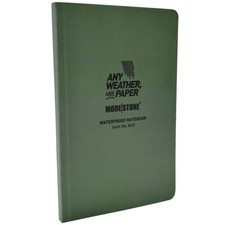 Modestone Flexible Waterproof Notebook Notepad Hiking Military Army 118 x 183mm