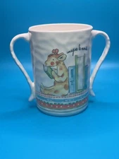 Baby Cie Imagine Le Monde "Imagine The World" Textured Melamine Sippy Cup No Lid