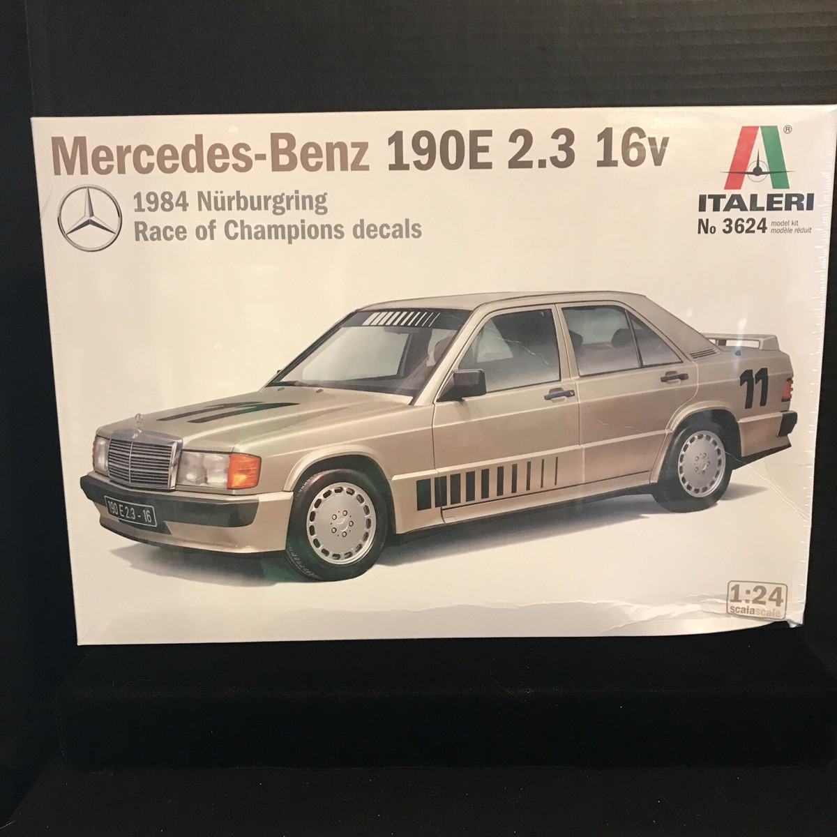 ITALERI 3624 MERCEDES-BENZ 190E 2.3 16 V MODEL KIT-NIB-1:24