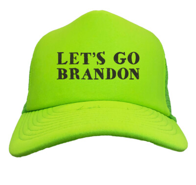 Let's Go Brandon - FJB MAGA Trump 2024 Sleepy Joe Solid Trucker Hat