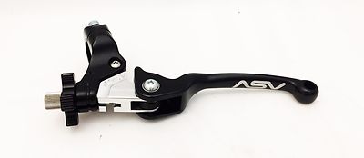 ASV Black F3 Unbreakable Brake + Clutch Levers Kit Yamaha Raptor