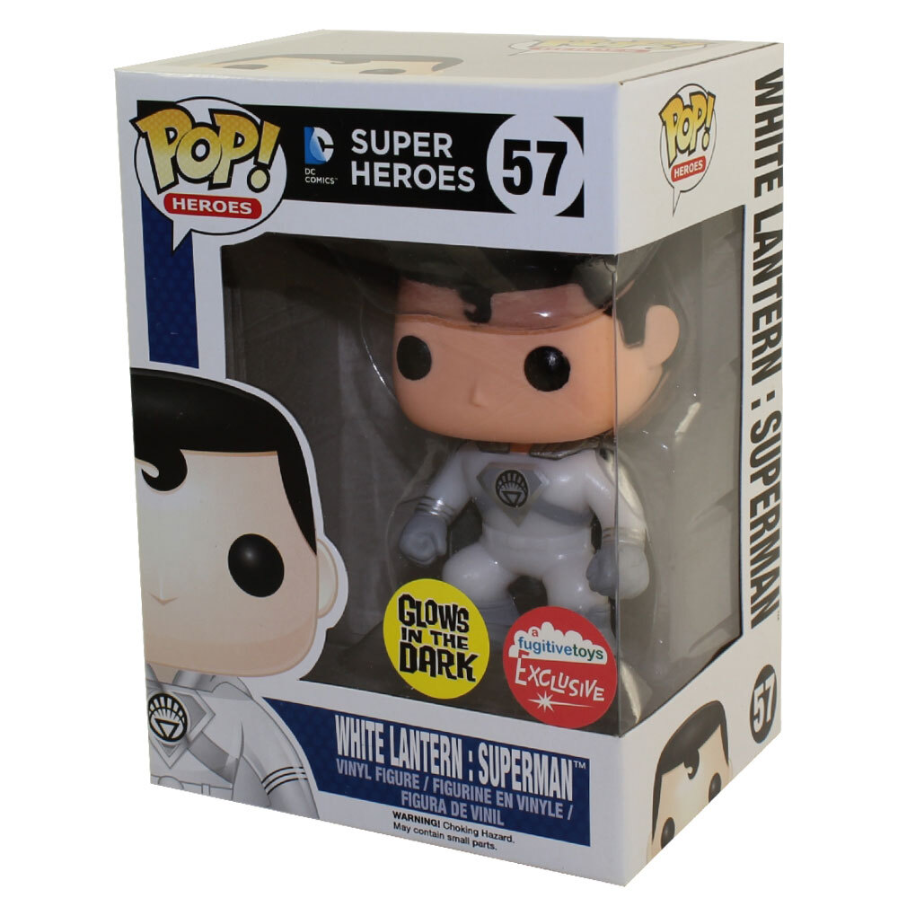 Funko Pop! Heroes Dc Super Heroes Linterna Blanca Superman #57 [Brilla En La Oscuridad]