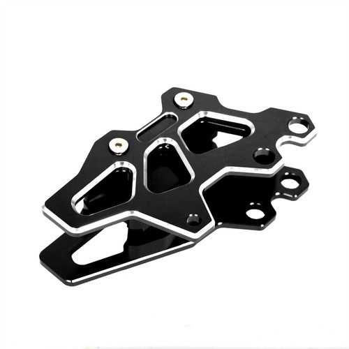 3D Engrave Black Rear Chain Guard Guide Case Saver Set For Suzuki DRZ400 S/E/SM - Picture 12 of 20
