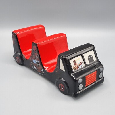 Marvel Deadpol Van Ceramic Taco Chimichanga Holder Stand Truck Wade Wolverine