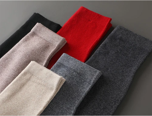 Hose Damen Kaschmir Wolle Leggings lang Gummizug Hose Trousers Slim Fit Winter - Bild 17 von 29