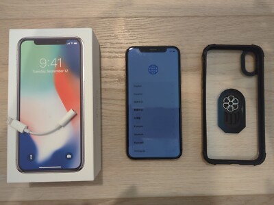 Apple Smartphone iPhone X 64 GB Silver (Unlocked) 