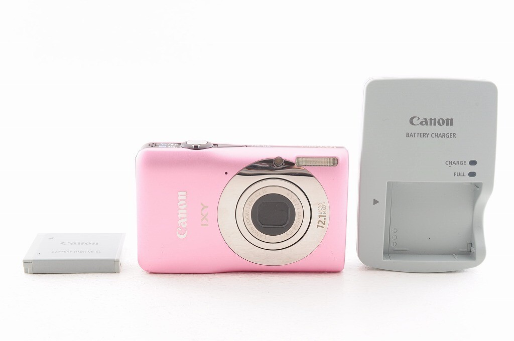 Canon IXY 200F ピンク 12.1MP
