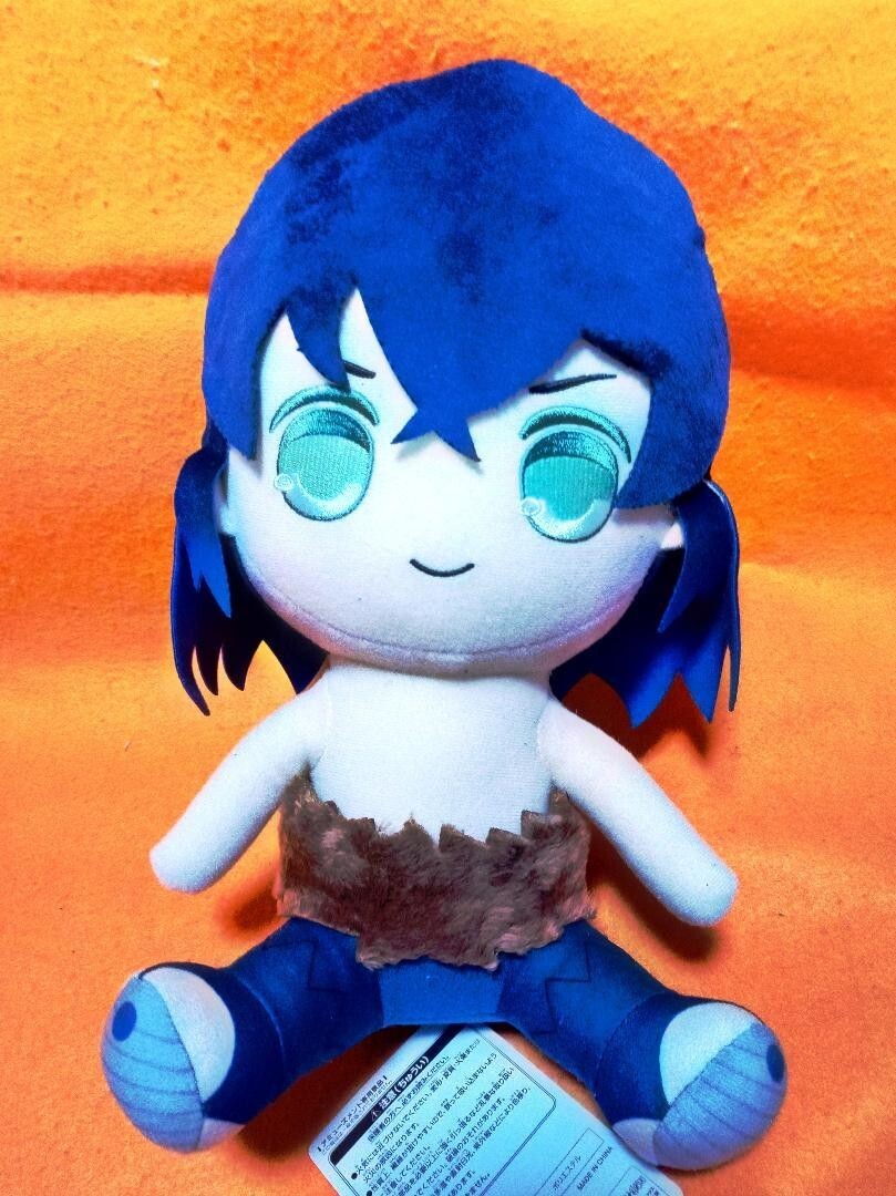 Japan Anime Demon Slayer: Kimetsu no Yaiba Inosuke Habishira Plush doll Big cool