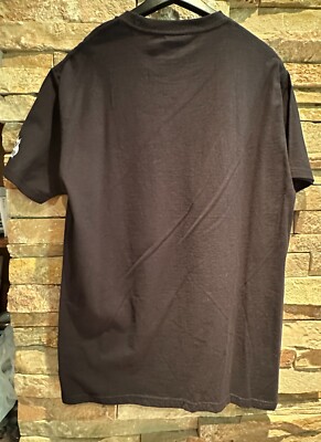 STUSSY x YO MTV RAPS T SHIRT BRAND NUBIAN BLACK SIZE MEDIUM NEW
