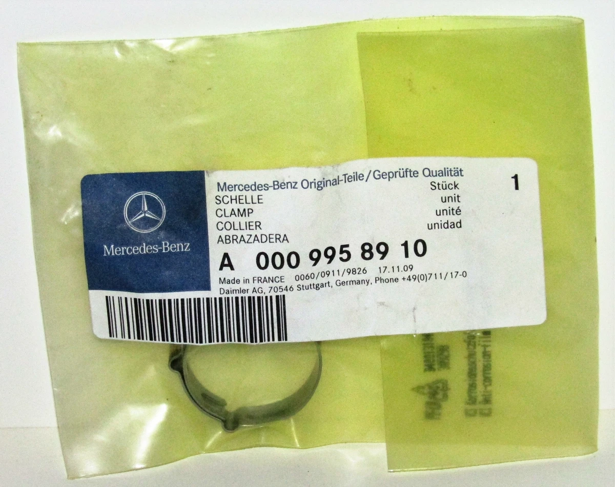 NEW GENUINE MERCEDES BENZ CLAMP OEM PART NO. A 0009958910 | eBay 