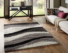 SMALL EXTRA LARGE THICK SOFT PILE RUG MODERN SHAGGY NON SHED PATTERNED RUGS MATS