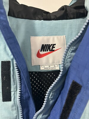 【激レア】Nike 90's anorak parka acg Vintage 90s Nike ACG Anorak Rare CENTER SWOOSH Men's Large