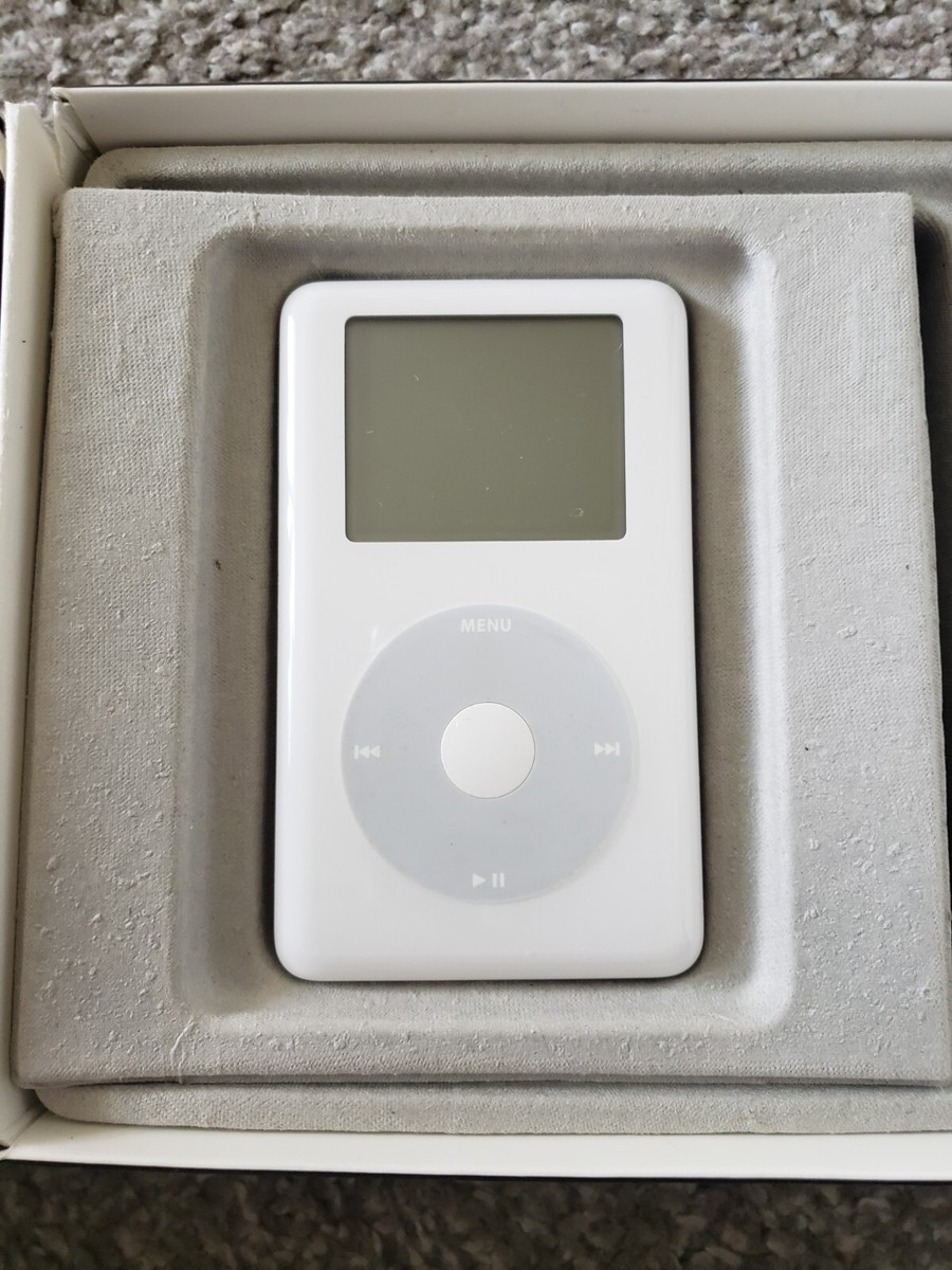 【箱あり】Apple iPod 第4世代 M9282J 20GB classic Very RARE Sealed NEW Apple iPod Click Wheel 20GB White