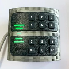 1pcs Used KR502E ZKTeco Waterproof Reader Keypad 125KHz RFID EM4100 EM4200 5FOBS