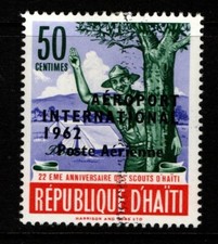Haiti 1962 50c Port-au-Prince Airport Construction Fund SG832 Used
