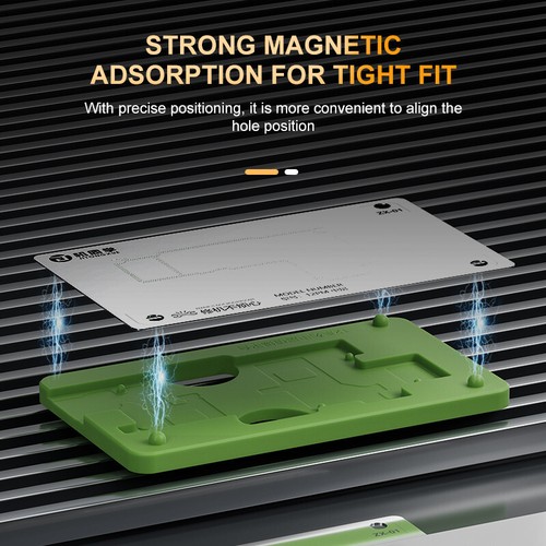 JTX 24 IN 1 Middle Layer Reballing Stencil Platform Set for iphone X -15 Series - Picture 4 of 9