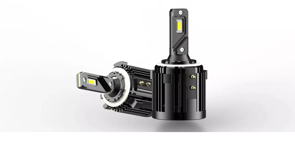 VW Golf MK6 MK7 - H7 COB LED Headlight Bulbs Kit 7600 Lumens Canbus 72W HID G2 - Image 2 of 4