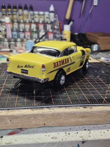 Adesivi acquascivolo Badman 55 Chevy Gasser scala 1:24 - Foto 6 di 7