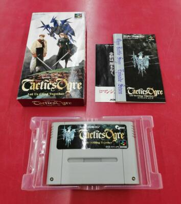 [Used in Box] Nintendo Super Famicom SFC Tactis Ogre from Japan | eBay