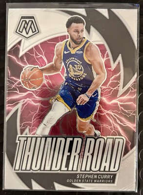 23/24 Panini Mosaic Basketball; Stephen Curry Thunder Road
