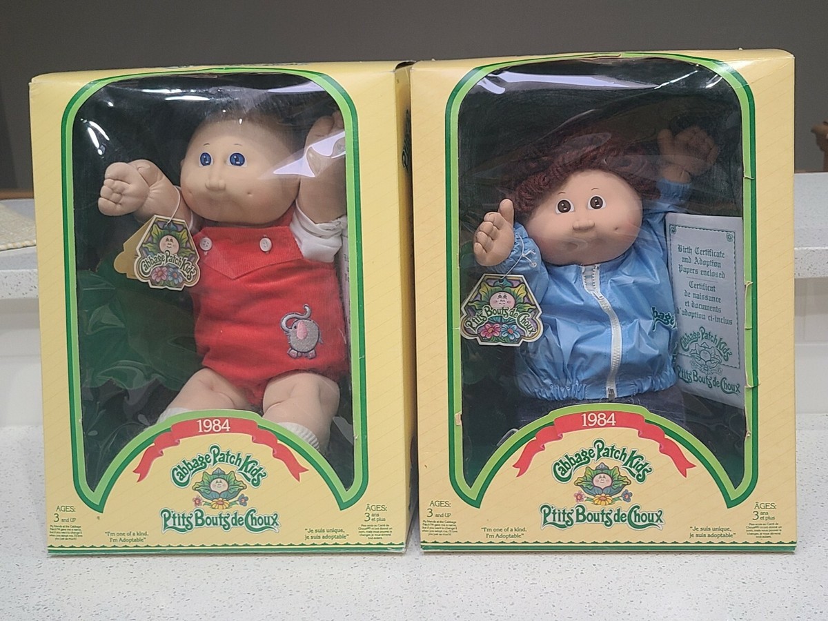 Pieces of 1984 Cabbage Patch Kids New Never Been Out of