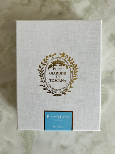 Bianco Latte by Giardini Di Toscana Eau De Parfum Spray 100ml3.4oz NEWSEALED