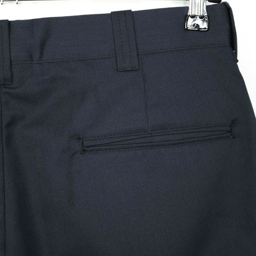 Flying Cross Fechheimer Mens Uniform Work Pants Blue Size 34 Unhemmed - Picture 8 of 11