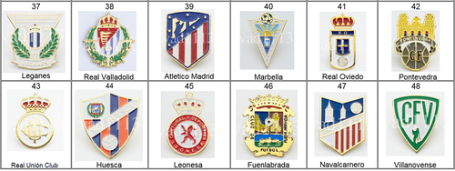 Pin insignia: Clubes de fútbol europeos - España parte 1 /UEFA/. - Imagen 4 de 4