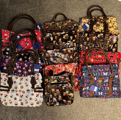 Damen Handtasche, Sachel Bag, Messenger Bag, Mustermix, Mehrfachauswahl