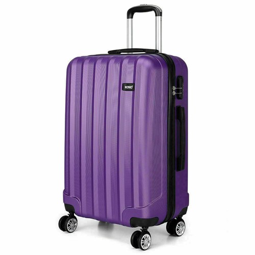 24 Zoll mittelgroßer Hartschalenkoffer Trolley 4 Rollen Reisegepäck Trolley Koffer - Bild 50 von 58